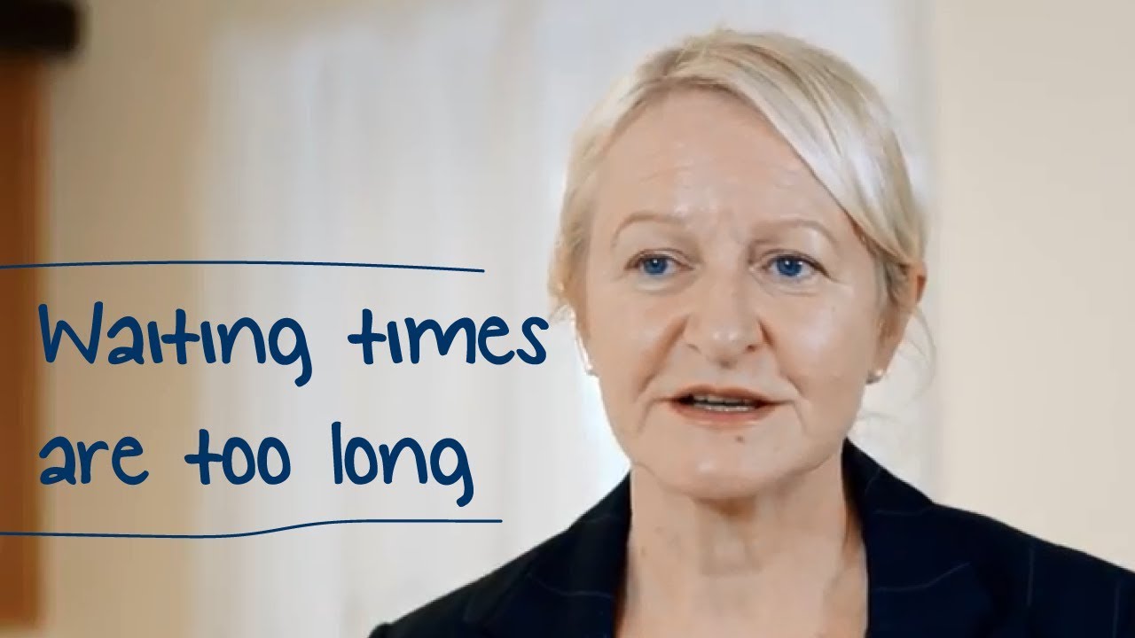 Mental health waiting times  are too long