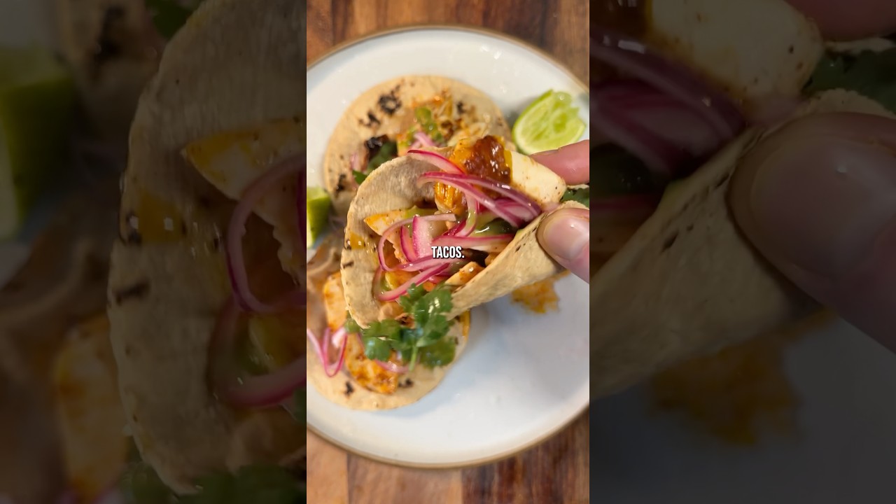 Roast Chicken Tacos. 🌮