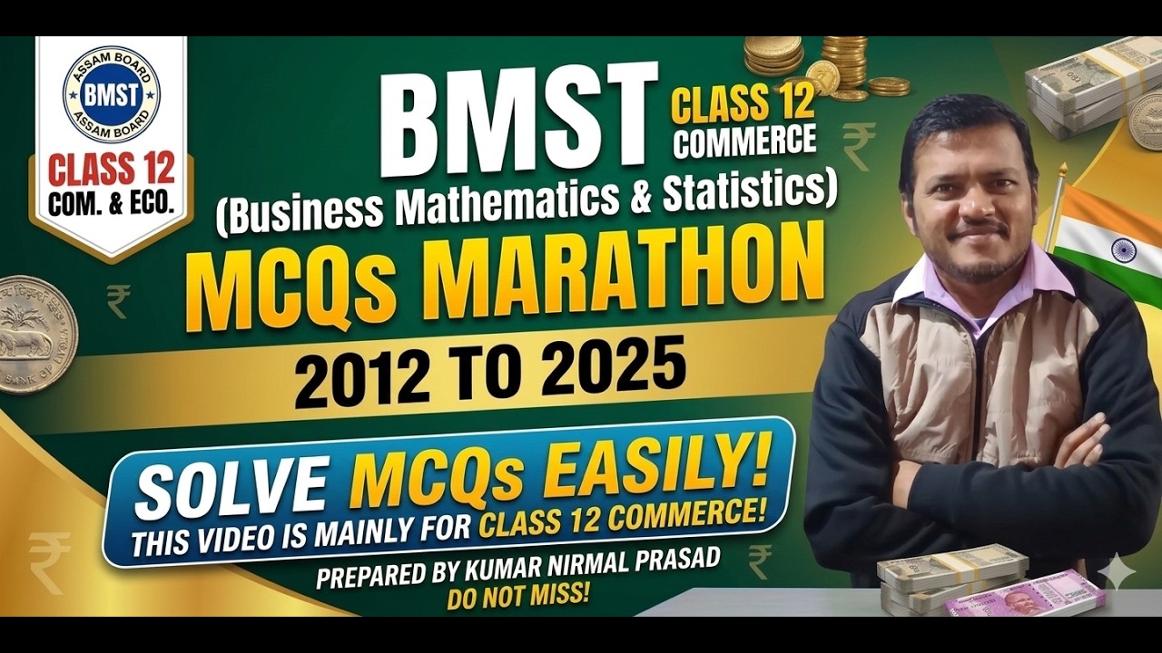 Ultimate BMST MCQs Marathon: 13 Years of Solved Papers (2012 to 2025)
