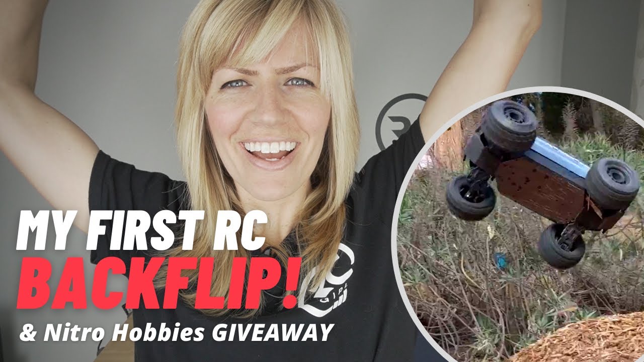 My FIRST Monster Truck Backflip & Nitro Hobbies Unboxing!