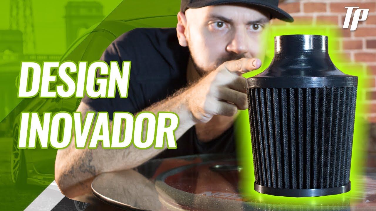 Filtro C&ocirc;nico que MELHORA o FLUXO! - Linha V.S. da Race Chrome