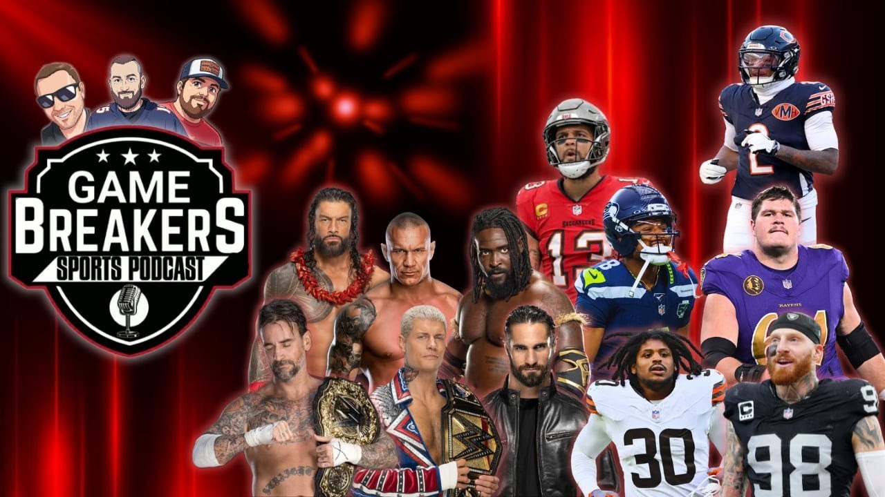 NFL Free Agency Frenzy + WWE Road to WrestleMania | Cody Rhodes New Champion, CM Punk vs The Usos