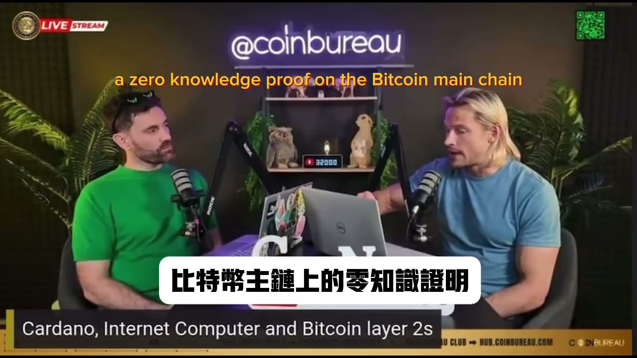 Coin Bureau 執行長兼聯合創始人 Nic Puckrin 表示:我已經與 BitcoinOS 團隊進行了交談，我們將對其進行投資。Cardano可以利用 1.5T Bitcoin流動性
