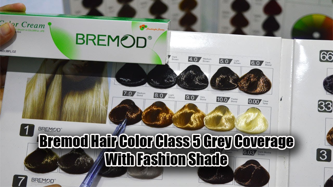 Bremod Hair Color Class 5 Grey Coverage With Fashion Shade By The Stylish Mod
