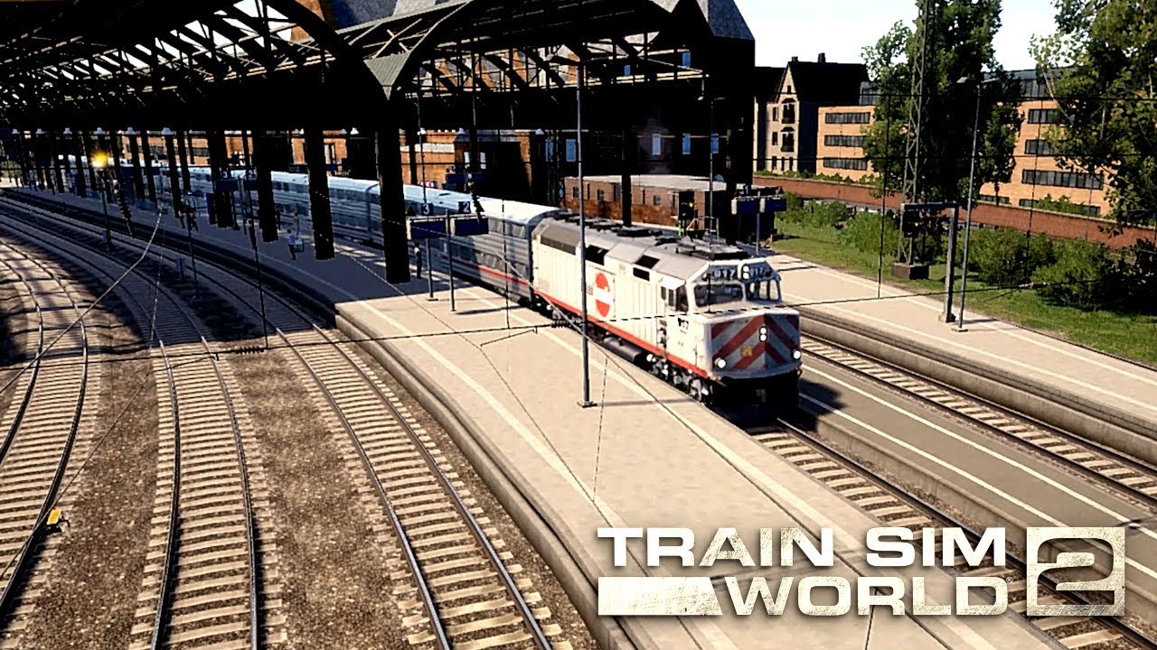 Train Sim World 2 |  SCENARIUSZ - JAK POJECHAĆ POCIĄGIEM Z INNEJ TRASY | Gameplay pl | TSW 2