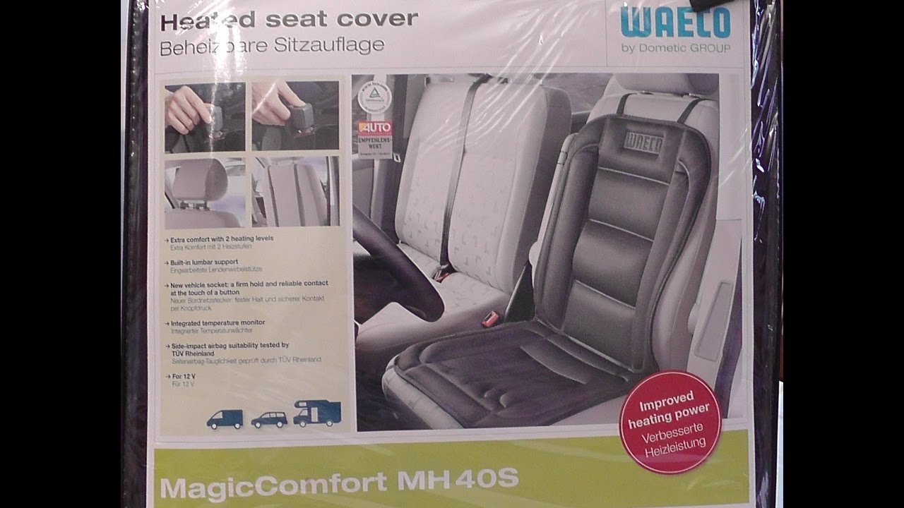 WAECO MagicComfort MH-40S - Beheizbare Sitzauflage || Erster Eindruck || Auspacken