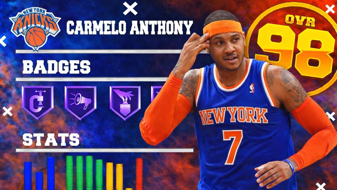 Я создал ТОЧНО такой же билд для Кармело Энтони в NBA 2K26!