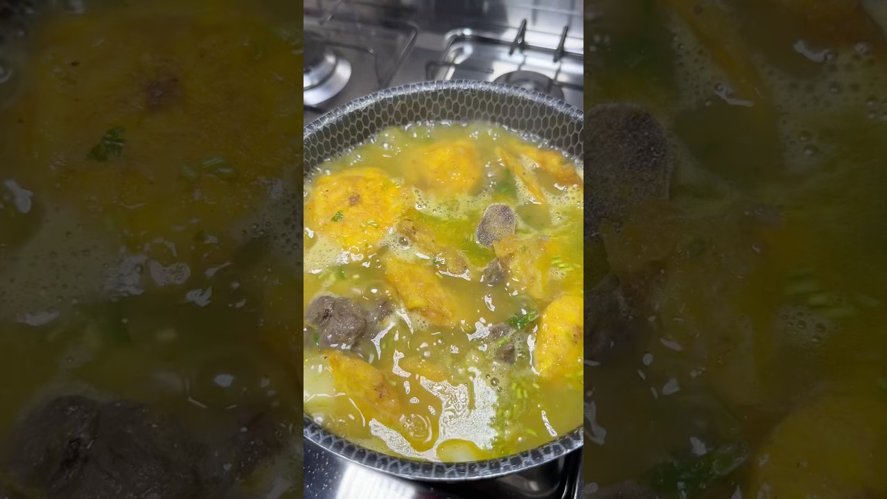 Hoy prepar&eacute; una de esas comidas que reconforta: Caldo de patac&oacute;n con costilla,&iexcl;Delicioso! #recetas