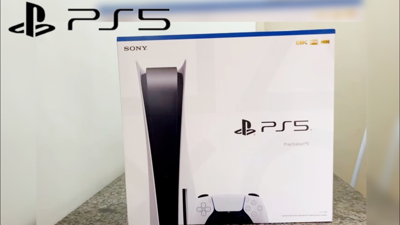 MEU PS5 CHEGOU! Unboxing e configurações iniciais
