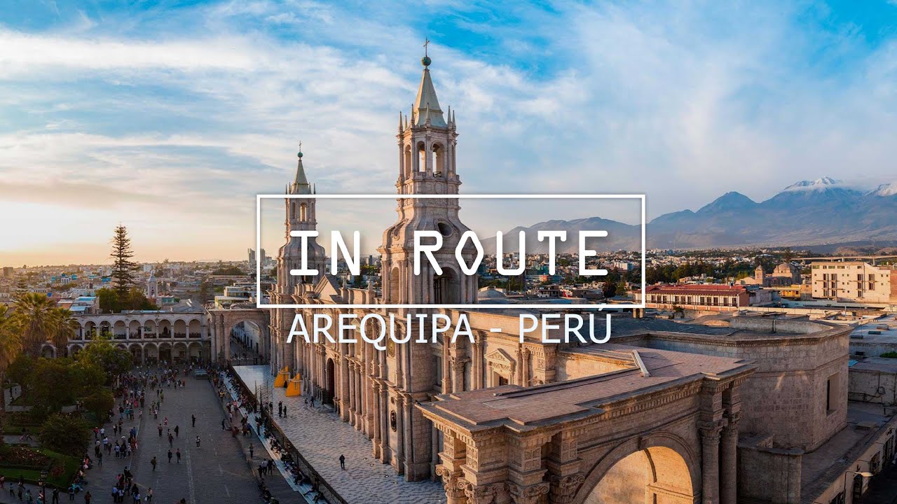 🇵🇪 [4K ] PARECE OTRO PAÍS / ROUTING  POR  CENTRO HISTÓRICO DE AREQUIPA Y SU ZONA MONUMENTAL
