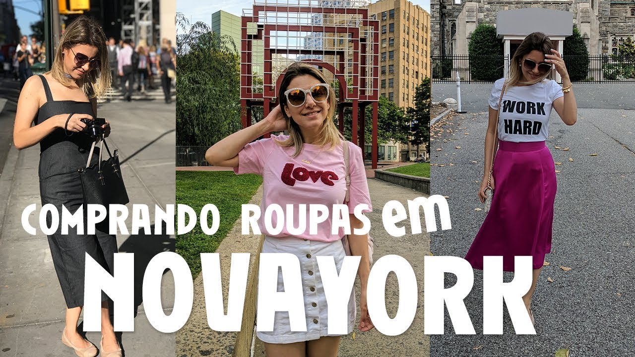 Onde compro minhas roupas em Nova York?