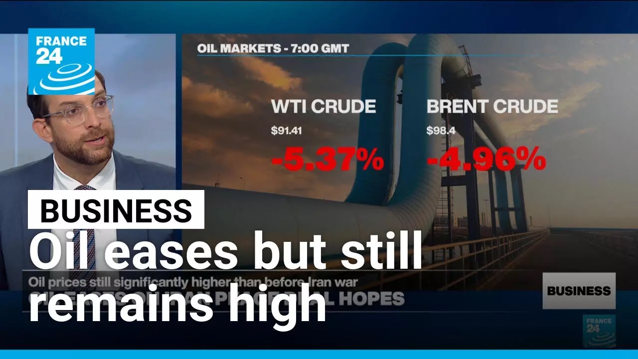 Oil prices ease on renewed hopes of US-Iran peace deal &bull; FRANCE 24 English