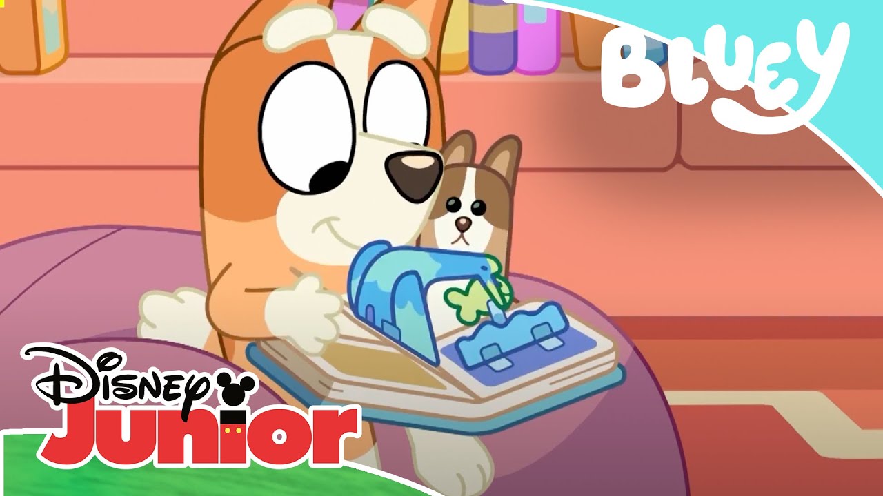 Bluey: El rat&oacute;n de biblioteca | Disney Junior Oficial