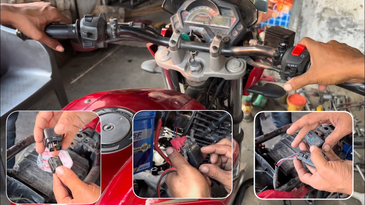 yamaha fzs bike ki selfe start ki puri jankari