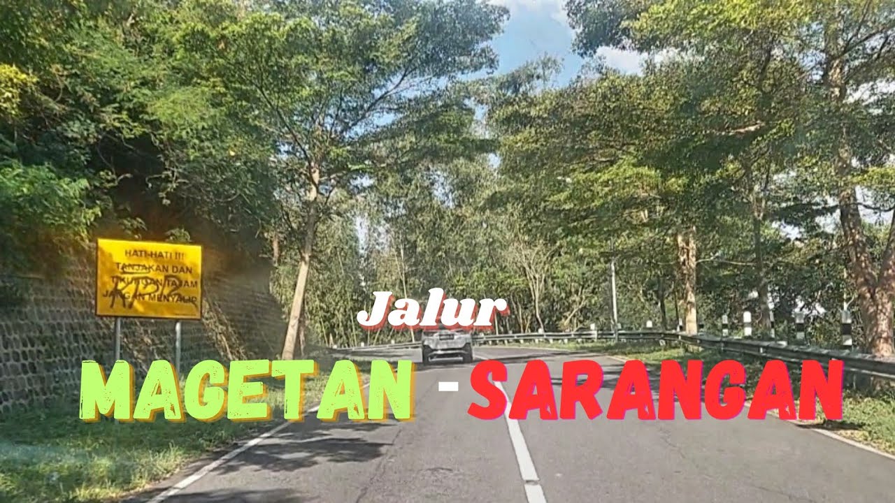 Jalur MENUJU MAGETAN SARANGAN || Mampir di PLAOSAN, Indah Banget. Hati Hati Banyak Tanjakan