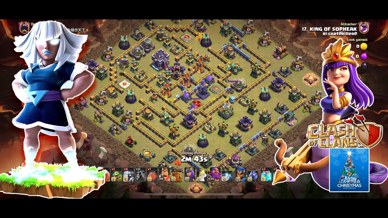 Electro TiTan - Best Attack Clan War 3 Star |Electro TiTan Smash ( clash of clans )