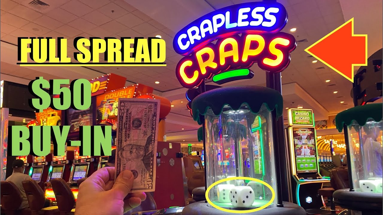 Our First Full Spread Solo Crapless Bubble Craps Session At South Point!