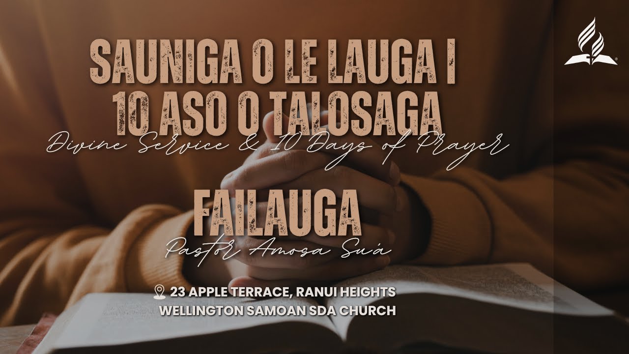 Sauniga o le Lauga | 10 Aso o Talosaga | 10 Ianuari, 2026