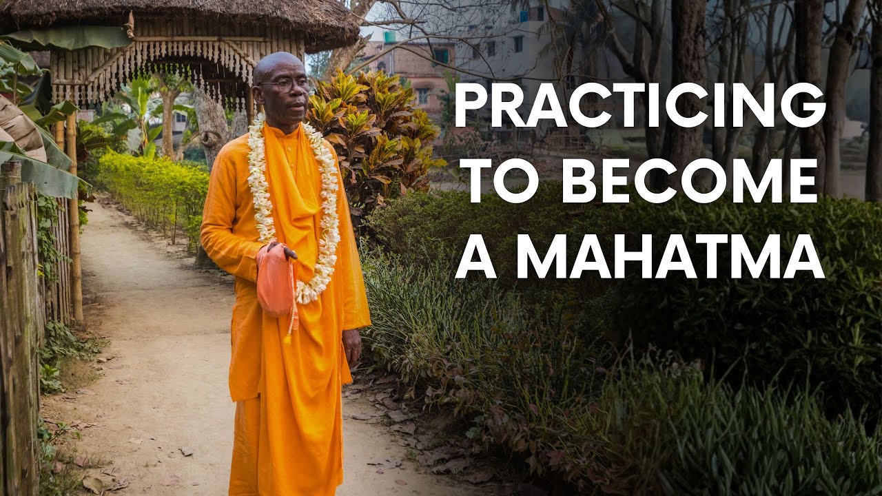 H.H. Bhakti Vasudeva Swami - Practicing to Become a Mahatma