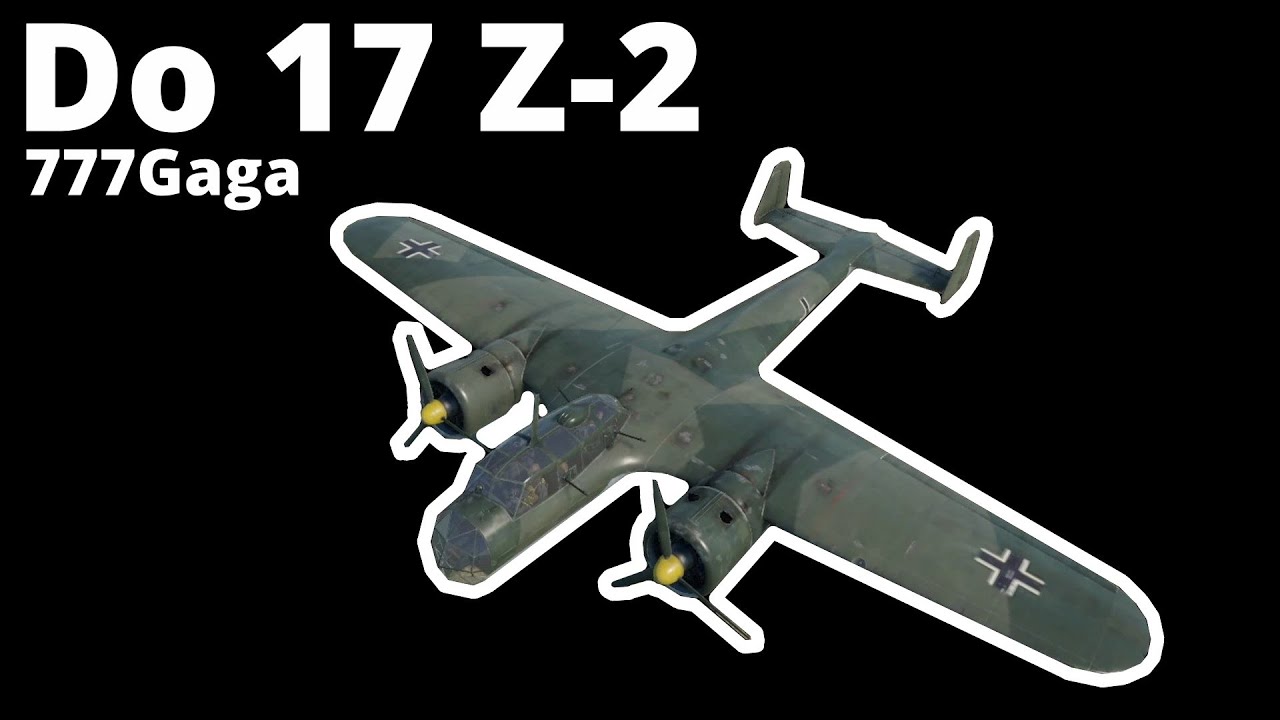 ПОИГРАЕМ на Do 17 Z-2 ветви Германии в War Thunder