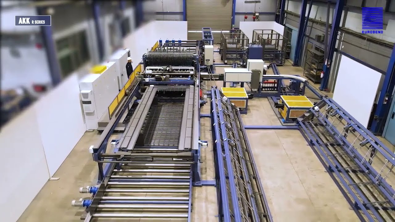 Mesh Welding Machine for the Production of Reinforcement Mesh | AKK R PLCA 25x10 12