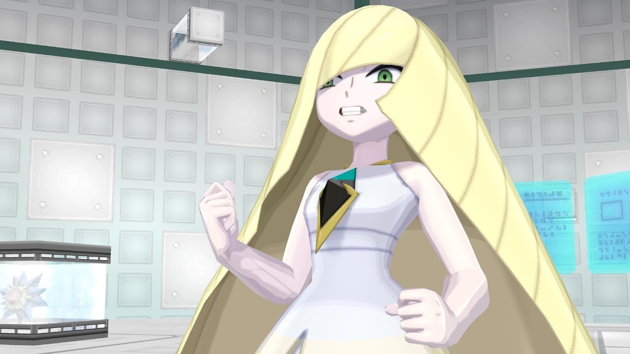 Pokemon Ultra Moon: Lusamine Boss Fight (4K)