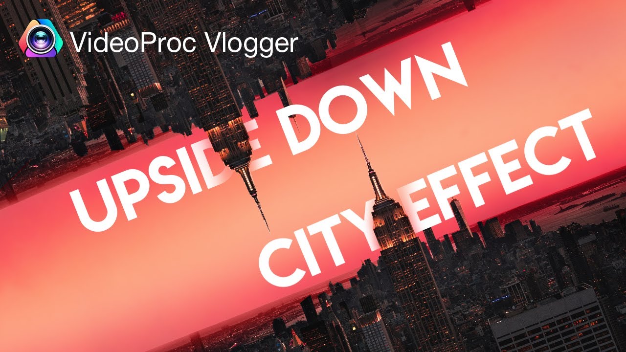 Upside-Down City Effect - Create the 