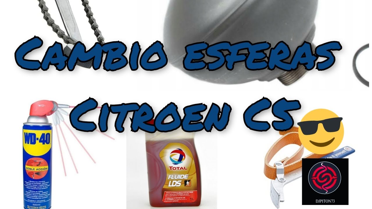 Cambiar Esferas Citroen C5 arreglar Suspension rigida