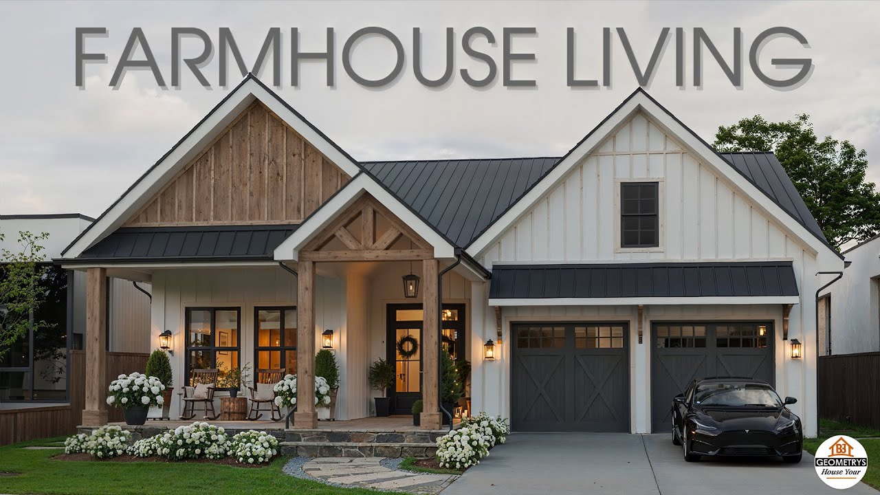This 46x55 ft Farmhouse Just Works | 3 Bedrooms