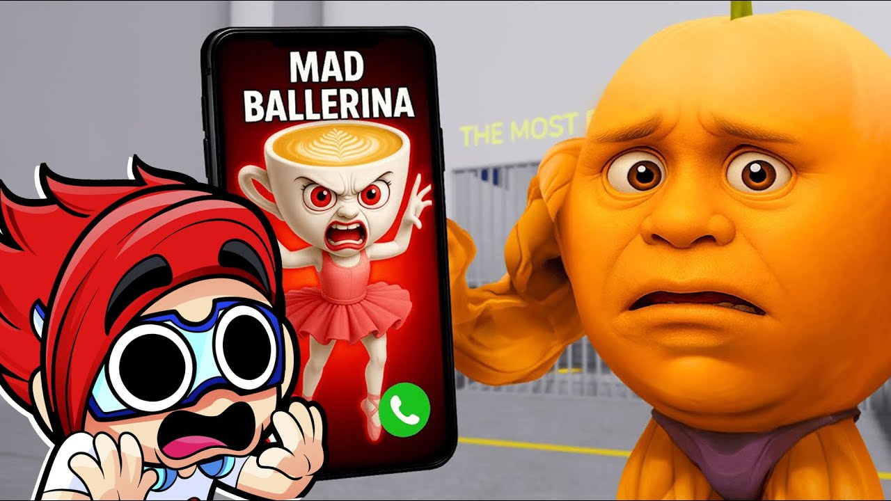 BALLERINA CAPUCCINA Esta Enojada con UDIN DIN DUN y TUNG TUNG TUNG SAHUR ESTA ENAMORADO! | Luky