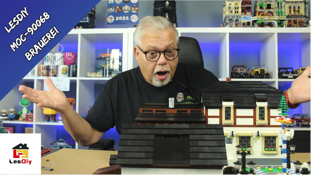 Leider das übliche Problem, viel zu viele Fehlteile in einem Set - MOC-90068 Brauerei München