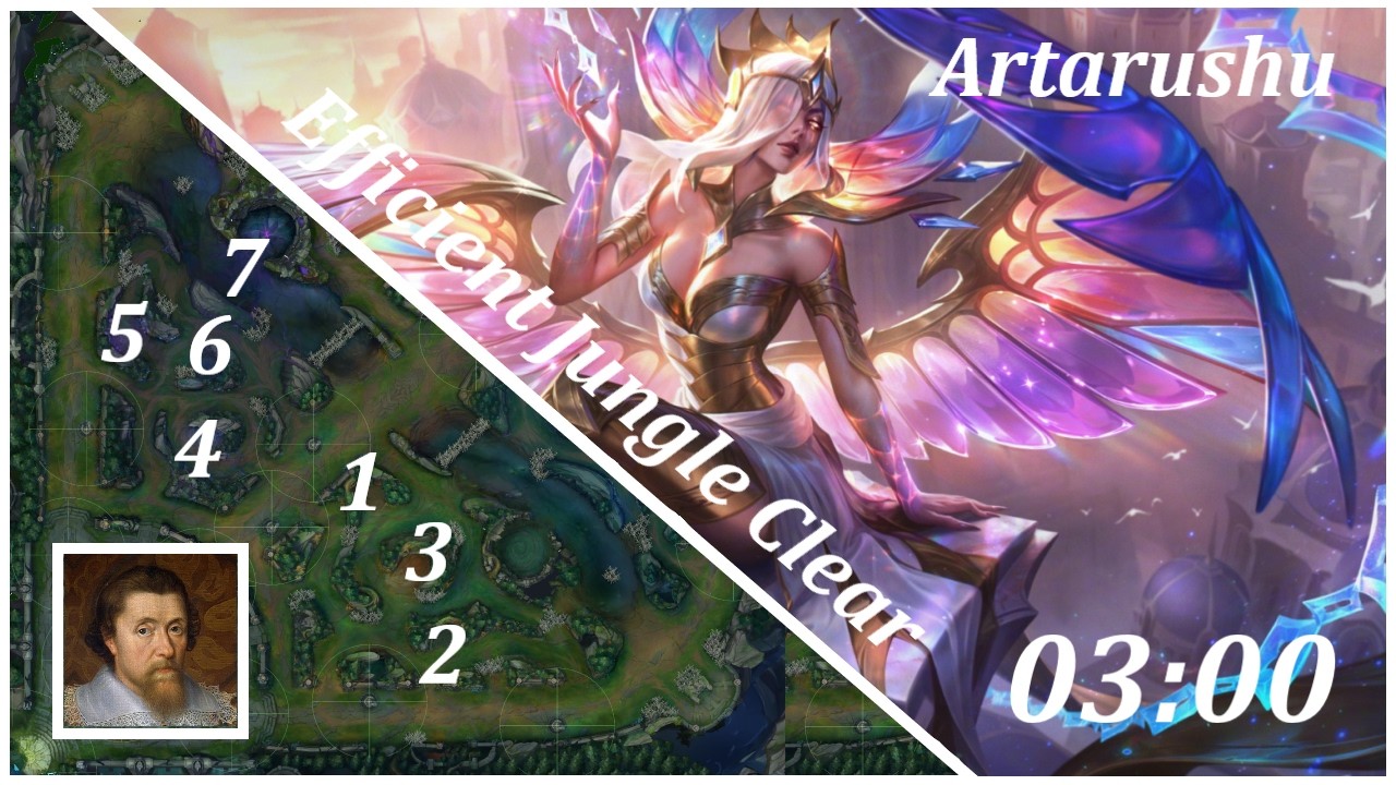 How to: Efficient Jungle Clear - Morgana | 03:00!