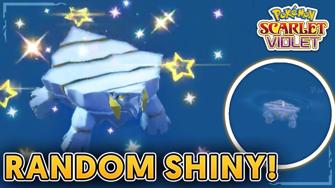 INSANE LUCK! Full Odds Shiny Avalugg Reaction in Pokemon Scarlet and Violet!