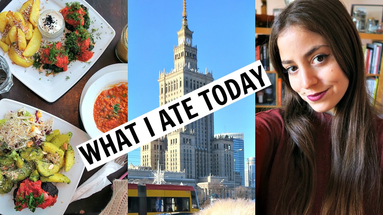 Warsaw What I Ate/Did Today! Shopping + Vegan Polish Snack Haul!