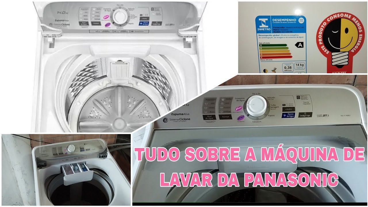 RESENHA MAQUINA DE LAVAR PANASONIC 14Kg