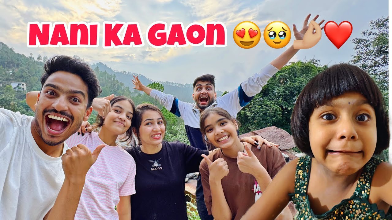 Gaon Aate Hi Mausam Kharaab 🥹❤️