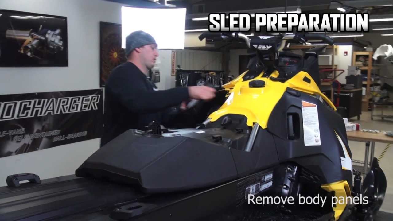 Aerocharger Install | Part 1 Ski-Doo E-TEC