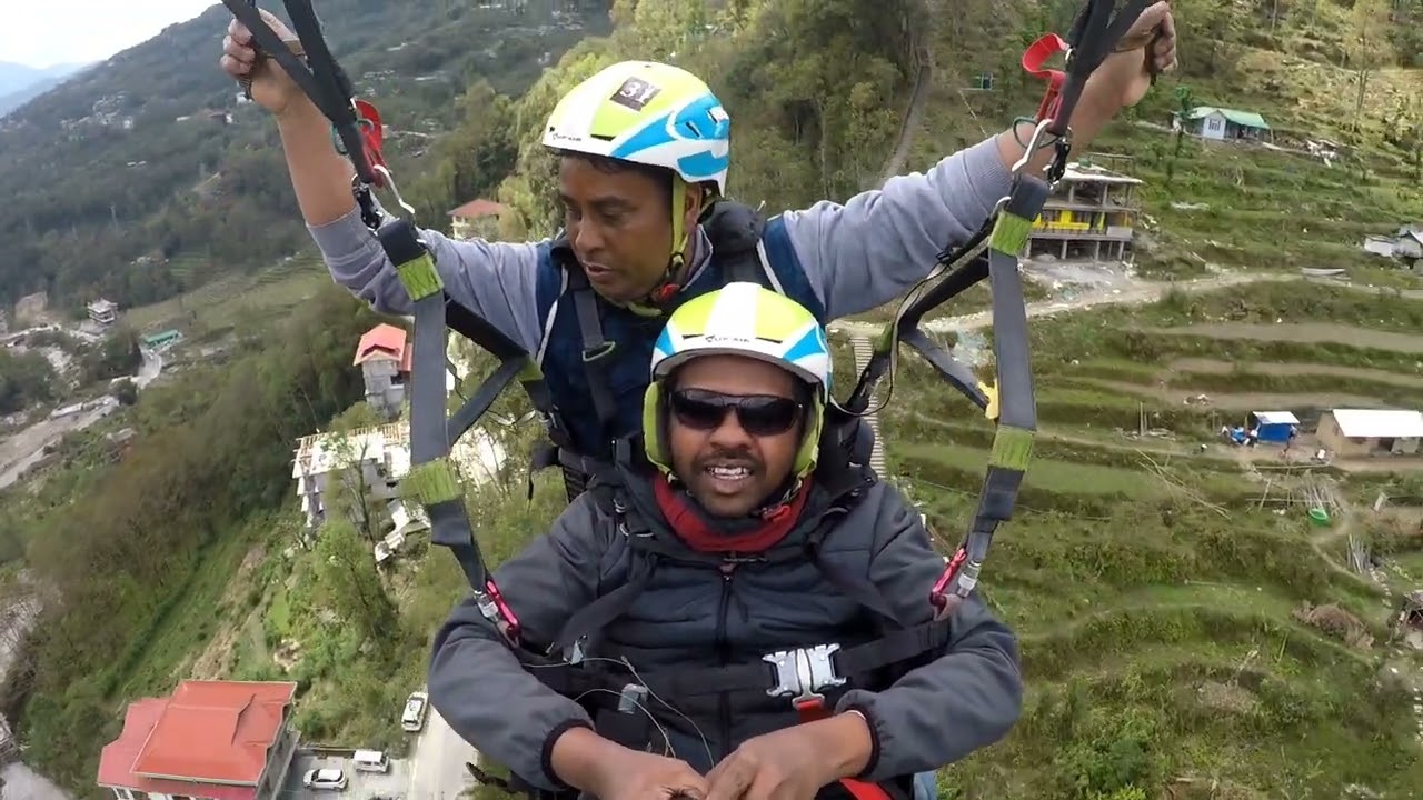 paragliding @ gangtok, sikkim 