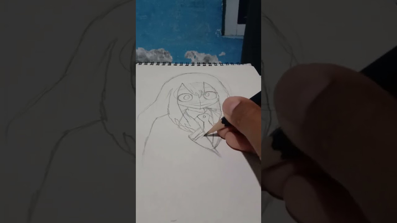 Tsuyu asui tutorial drawing part 1#drawing#art#ucok GG.
