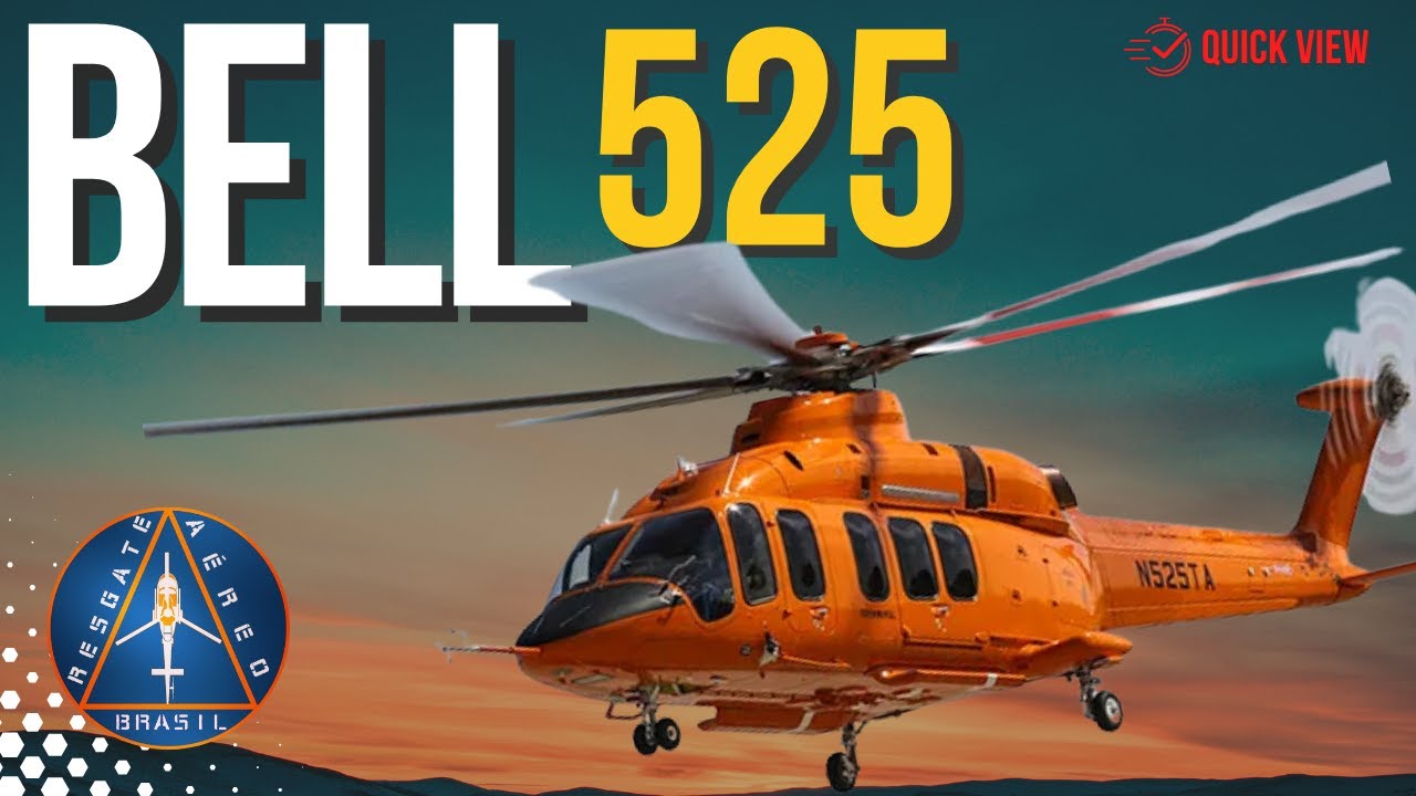 BELL 525: O Helicóptero Mais Avançado da Bell