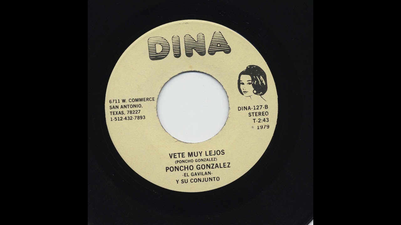 Poncho Gonz&aacute;lez  - Vete Muy Lejos - Dina dina-127-b