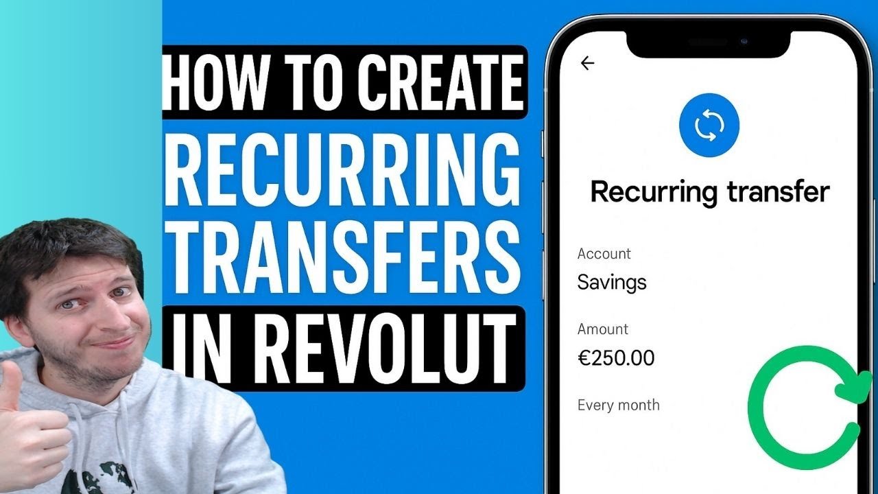 🔁 How to Create Recurring Transfers in Revolut
