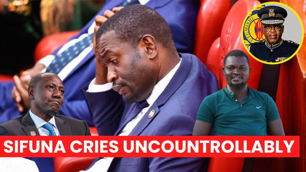 SIFUNA AMELIA SANA!! Breaking Sifuna walks out of Senate crying failing to comment death of Albert.