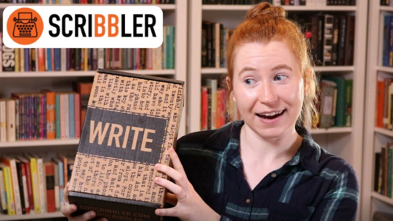 Scribbler (writer subscription box) Unboxing & Review