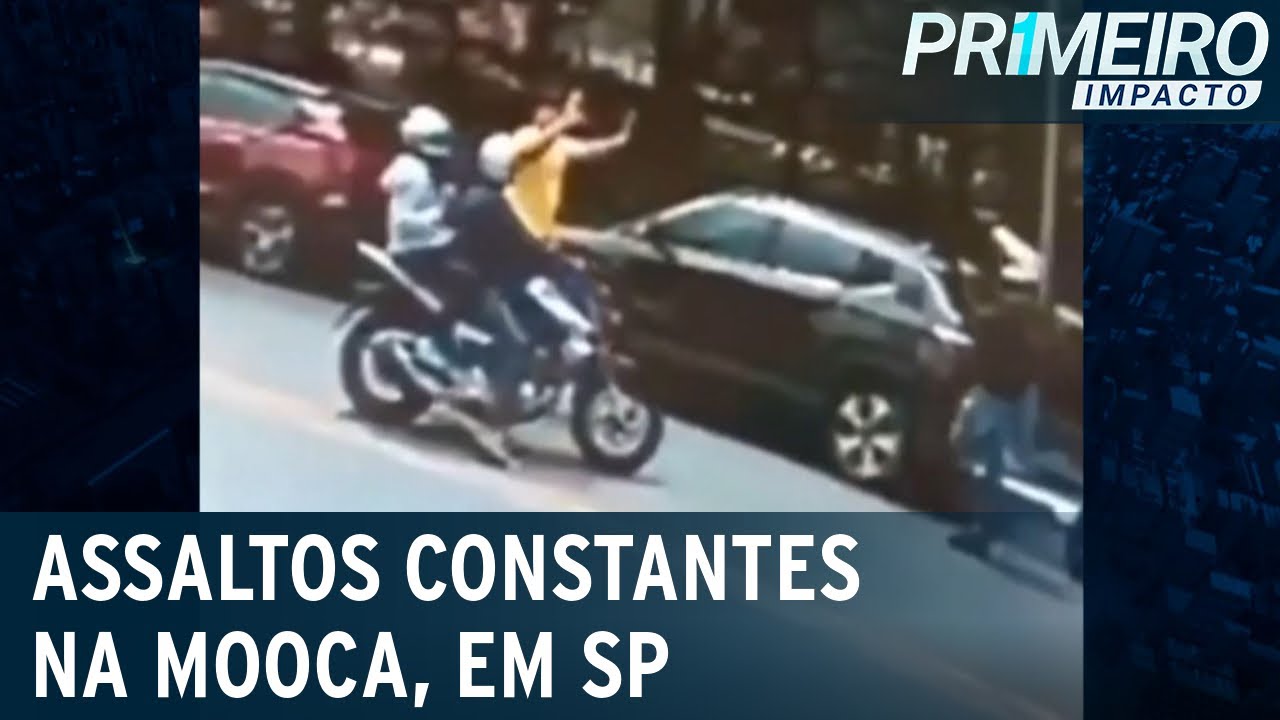 Bairro tradicional de São Paulo, Mooca é alvo de criminosos | Primeiro Impacto (12/01/22)