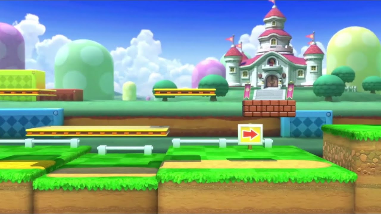3D Land | Super Smash Bros Ultimate stage.