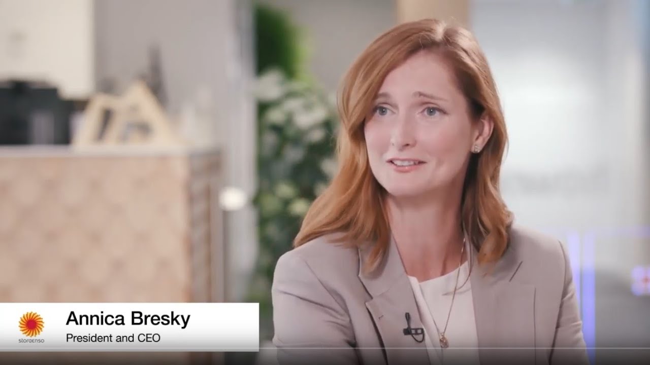 Interview with Stora Enso's CEO Annica Bresky, for AGM 2020