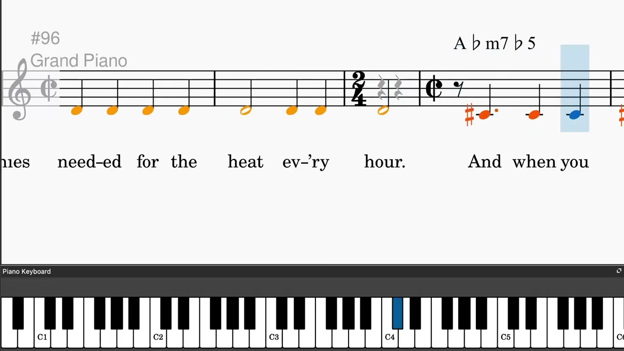 I Want To Go To Hollywood (from Grand Hotel: The Musical) by Maury Yeston - Easy piano tutoria...