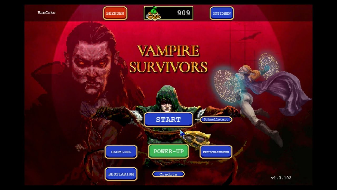 Lets Play | Vampire Survivors Mission 4 | Gamepass