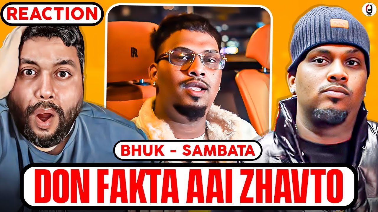 BHUK - SAMBATA | PROD. BY BASSPAPER | OFFICIAL MUSIC VIDEO | MAAZ | Def Jam India | REACTION BY RG